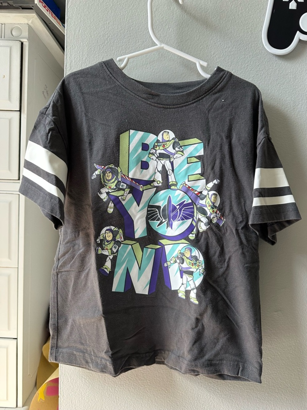 Disney Black Buzz Lightyear 'Be You' Graphic Tee